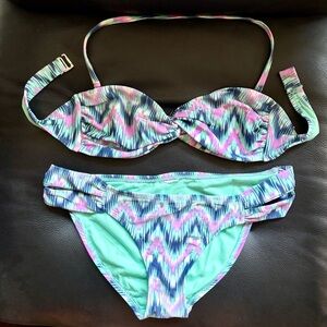 Xhilaration Multicolor Bikini Set